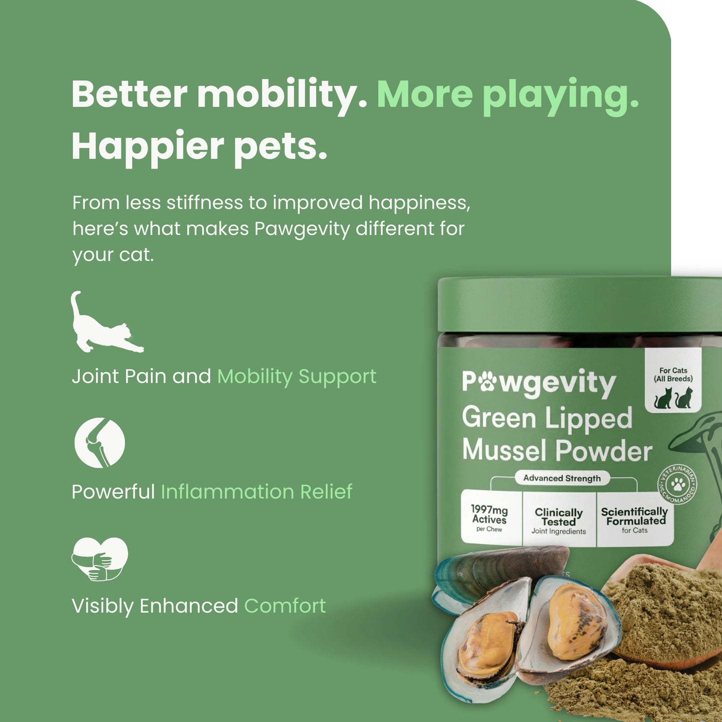 Pawjevity™- Green Lipped Mussel Powder